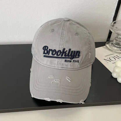 INS Style Letter Embroidered Baseball Cap