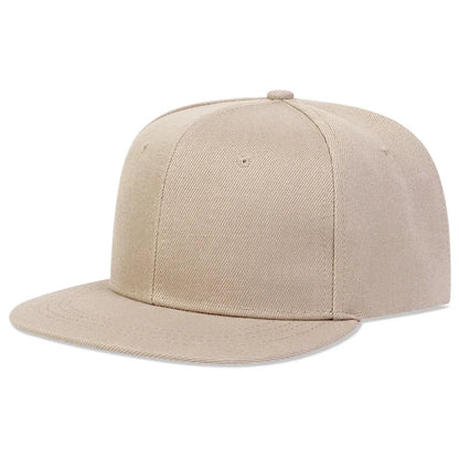 Unisex Light Board Solid Color Hip-Hop Hats Spring Autumn