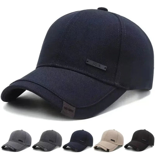 Unisex Hua Label Baseball Caps Spring Autumn