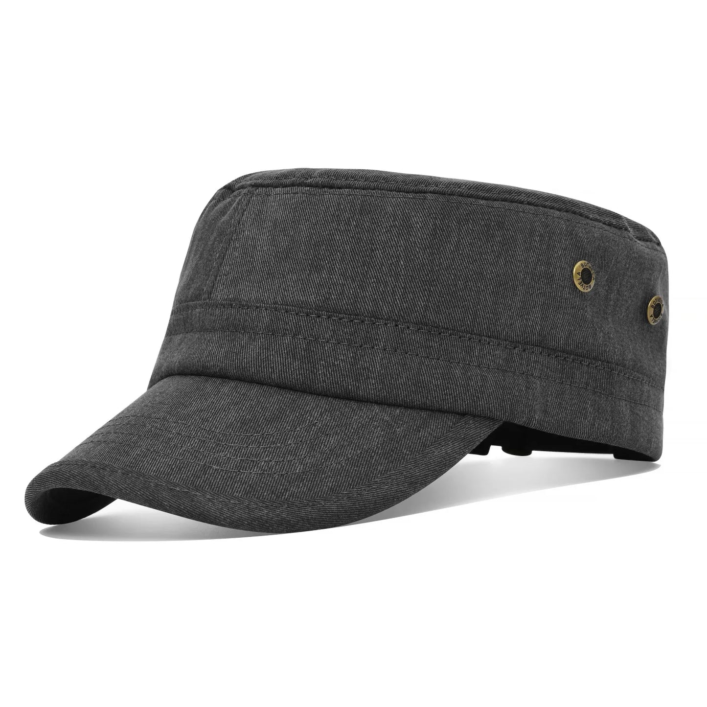 Men Women Cotton Twill Army Cap