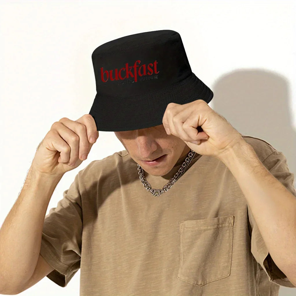 3D Buckfast Logo Classic T-Shirt Spring Summer Bucket Hat