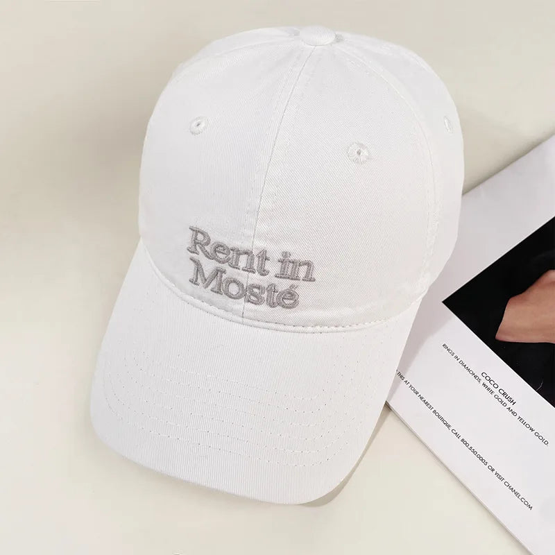 Soft Top Construction Embroidered Baseball Cap
