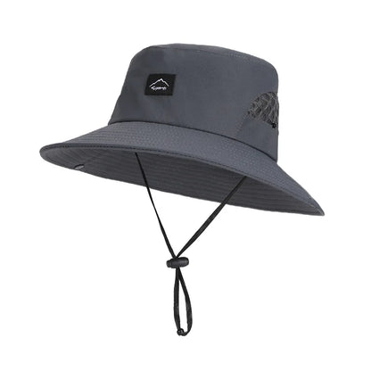 Summer Men's Breathable FIsherman Hat Outdoor Fishing Travel Cap Male Climbing Bucket Hats For Men