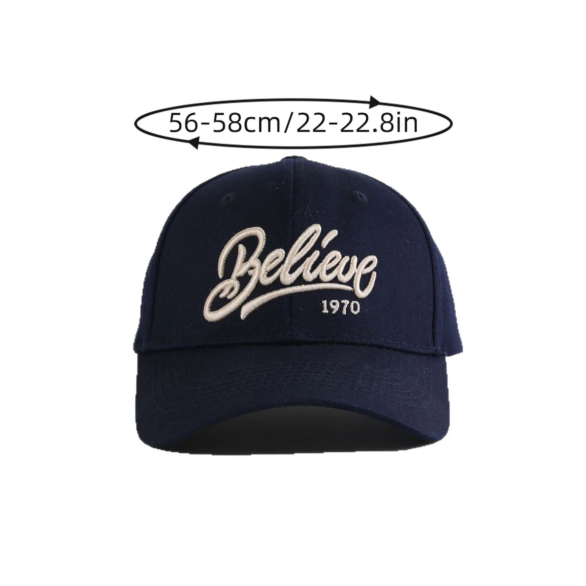 Men Women Cotton Solid Color Adjustable Sunshade Duckbill Cap