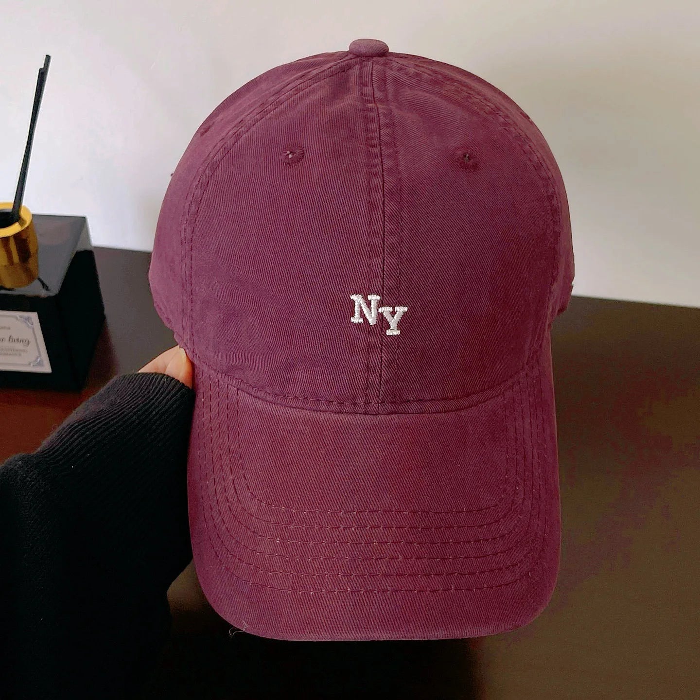 Women Solid Color Baseball Cap