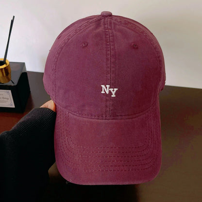 Women Solid Color Baseball Cap