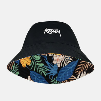 2026 New Double-Sided Wear Fisherman Cap Sun Protection Hip Hop Bucket Hat