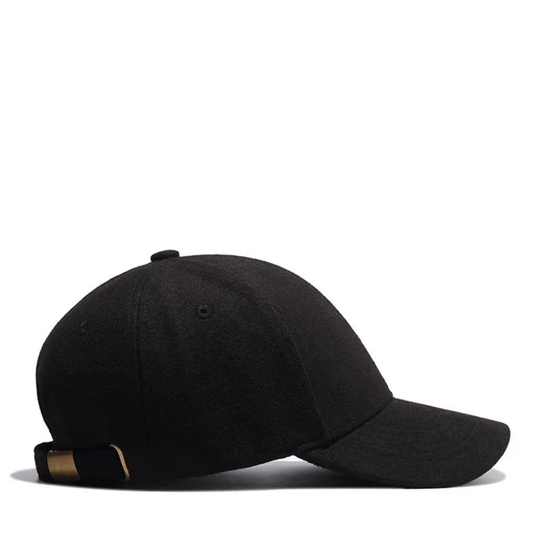 Autumn Winter Warm Baseball Cap Men