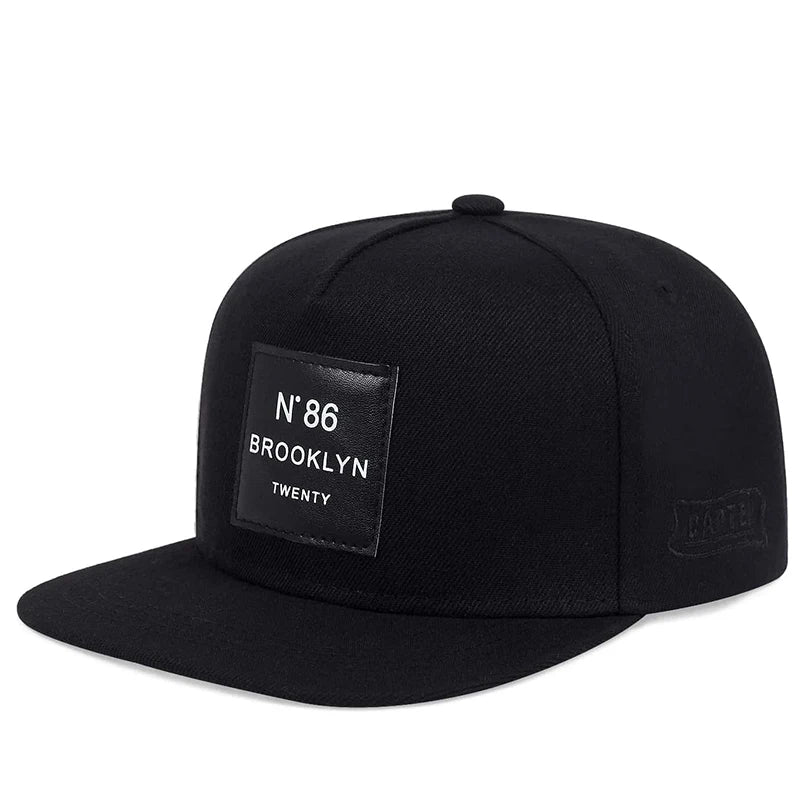 New Fashion N86 BROOKLYN Patch Snapback Hat Adjustable Cotton Tide Hip Hop Outdoor Sport Baseball Cap