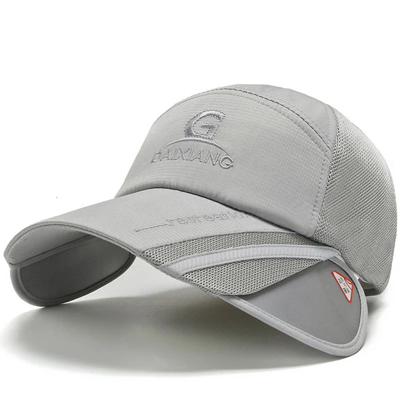Long Visor Summer Baseball Cap
