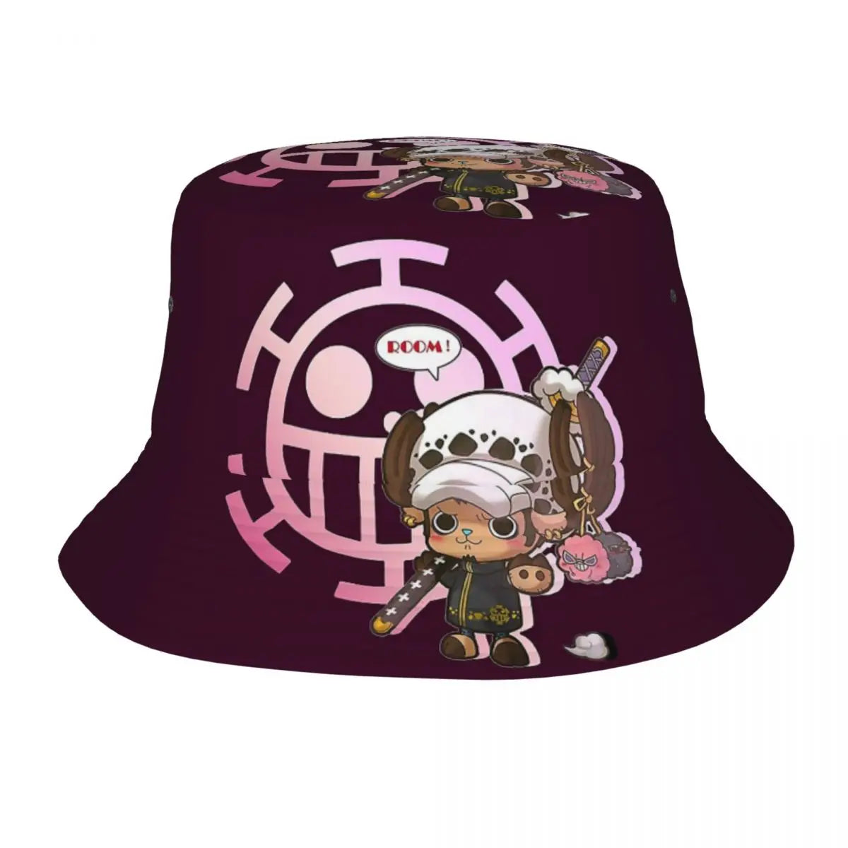 One Piece Tony Tony Chopper Bucket Hat for Women Beach
