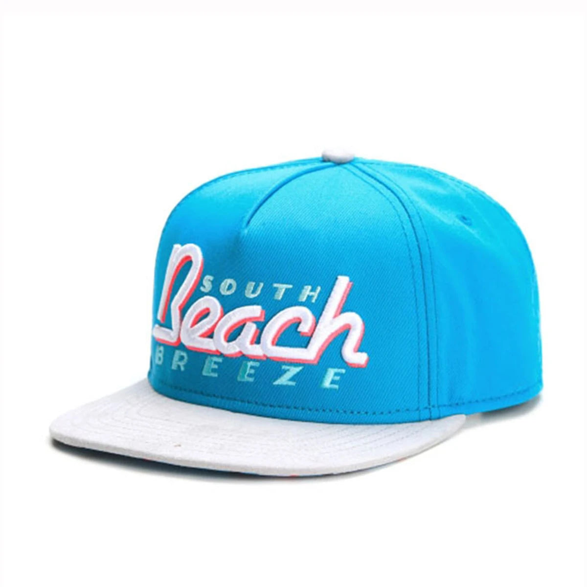 Breeze Cap Fashion Hip Hop Sky Blue Headwear Snapback Hat For Men Women