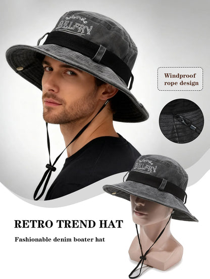 Hat for Men, Summer Sun Hat for Outdoor Hiking Fishing Hat for Women, Hiking and Camping