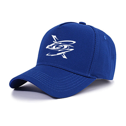 Athletic Baseball Cap Adjustable Size Graphic Print Ponytail Hats