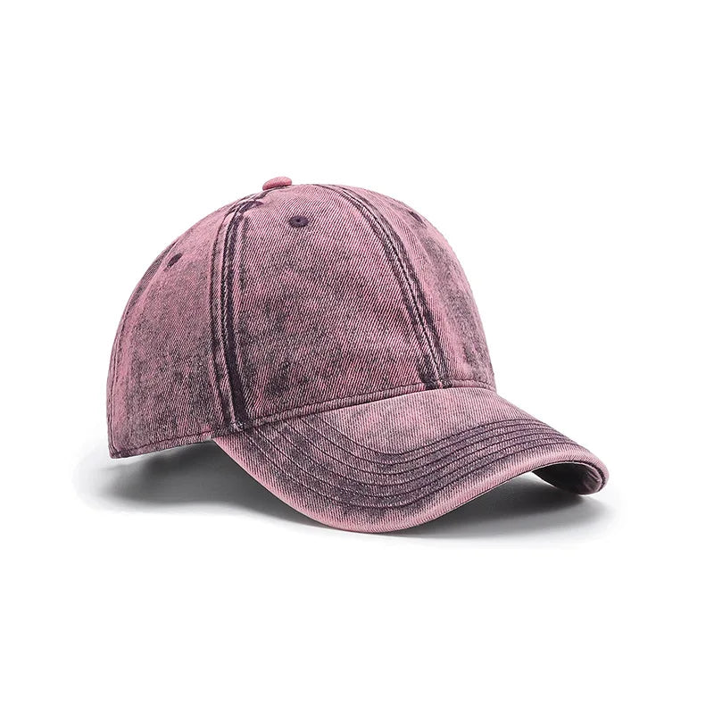 Washed Baseball Cap, Dad Cap, Unisex Outdoor Cap