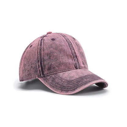 Washed Baseball Cap, Dad Cap, Unisex Outdoor Cap
