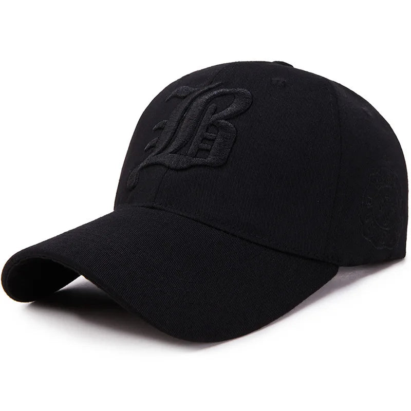 Men Women's Baseball Cap Summer Cotton Hat Embroidery Snapback Hip-Hop Cap