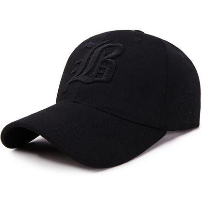 Men Women's Baseball Cap Summer Cotton Hat Embroidery Snapback Hip-Hop Cap