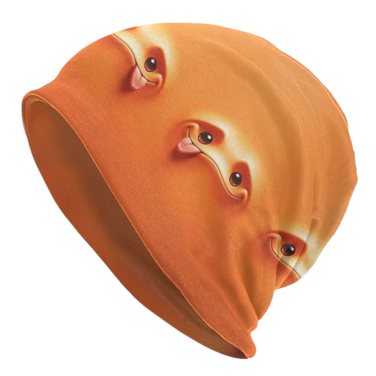 Funny Expression Bonnet Hat Knitted Hats Men Women