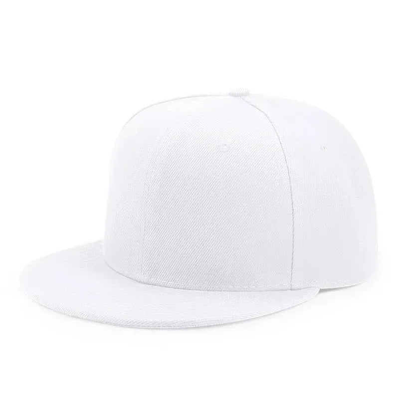 Baseball Caps Adult Flat Peak Hip Hop Fitted Hat Men Women
