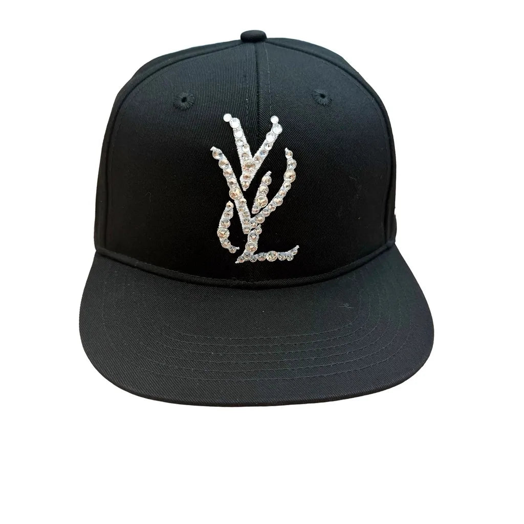 Rhinestone Opium Yvl Fitted Men Women Hat Cap