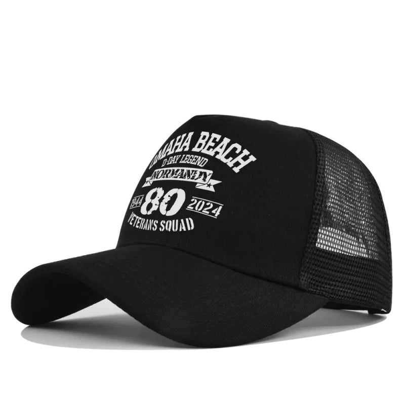 Spring Summer Printed Mesh Breathable Baseball Cap