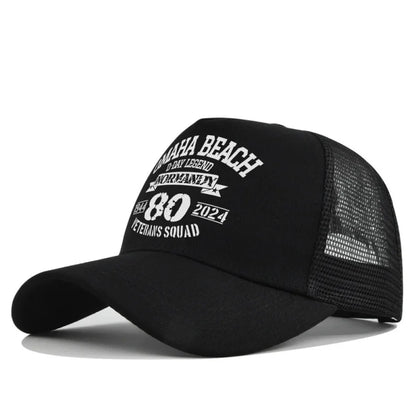 Spring Summer Printed Mesh Breathable Baseball Cap