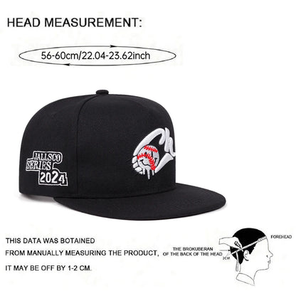 Snapback Hat CH Tennis Embroidery Backstage Hip Hop Hat