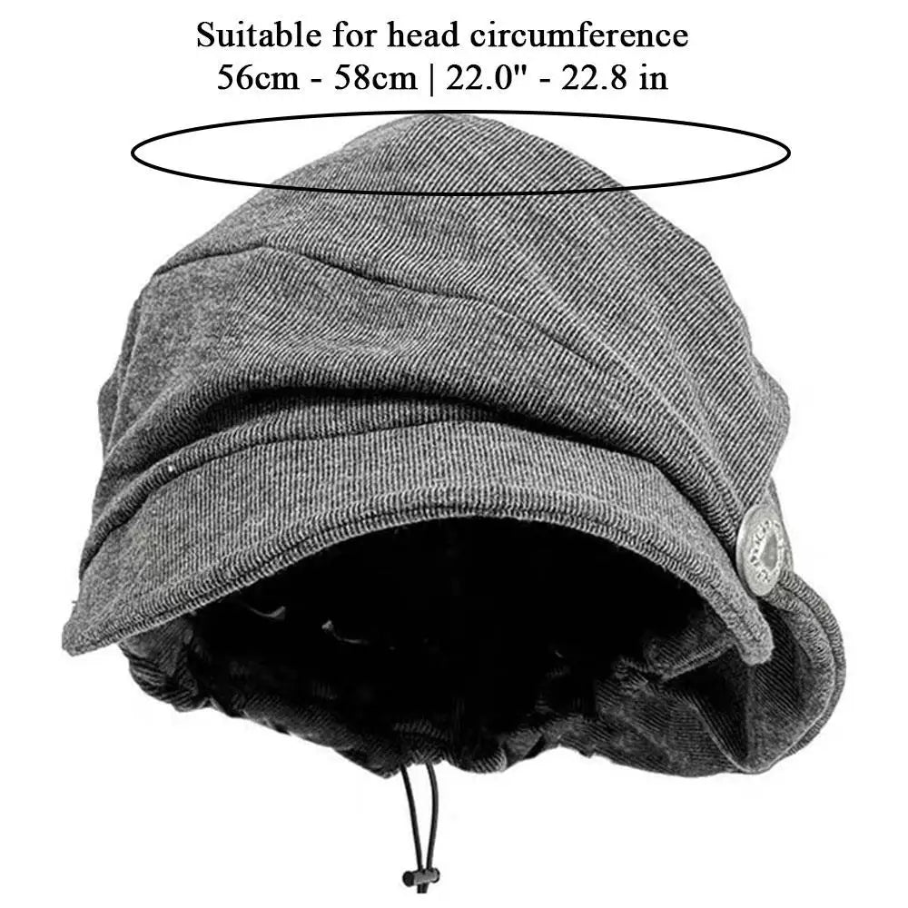 Solid Color Elegant Artist Beret For Women Autumn Winter Warm Cold