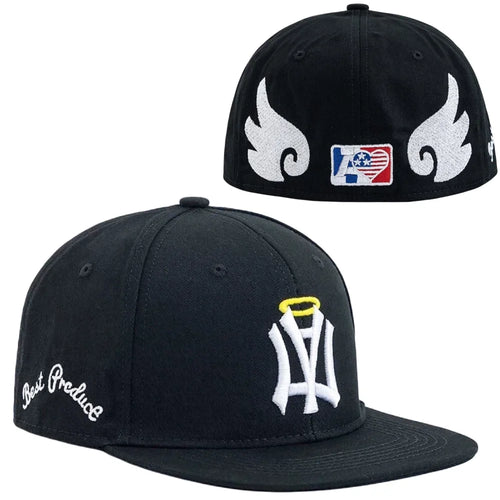Hot Sale Unisex Fitted Flat Bill Cap Snapback Hat
