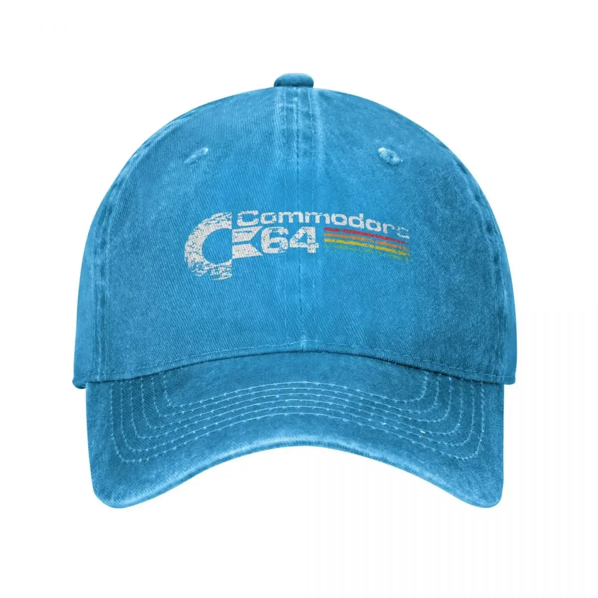 Hip Hop Denim Retro Commodore 64 Baseball Cap Homme Spring Autumn Snapback Hat
