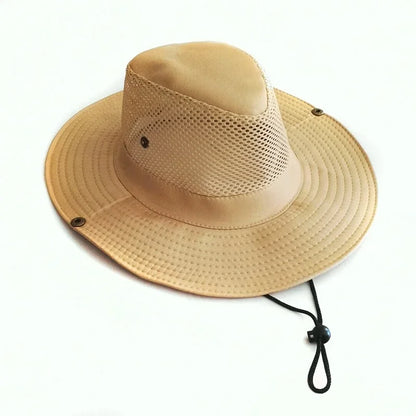 Summer Mesh Fishing Hat Outdoor Breathable Casual Cool Hat