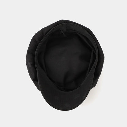 Vintage Newsboy Cap Women Octagonal Beret Hat