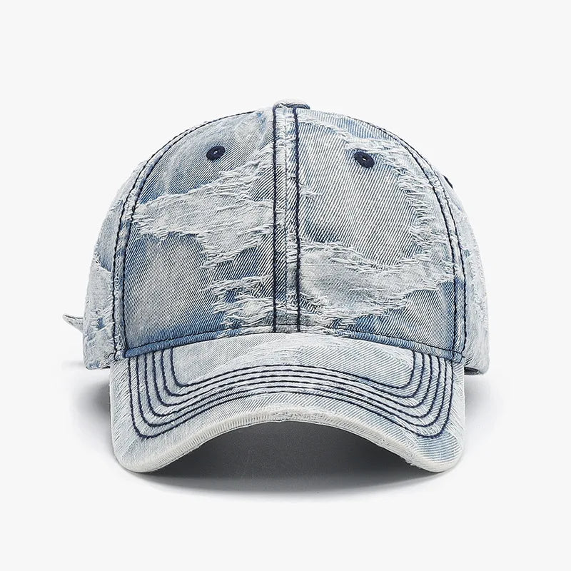 Vintage Washed Tie-Dye Baseball Cap For Men Women