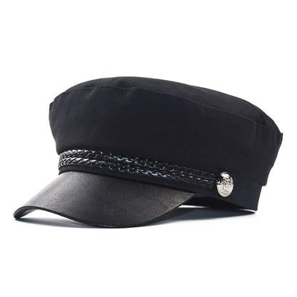 10 Colors Women Girls Caps Newsboy Hat Visor