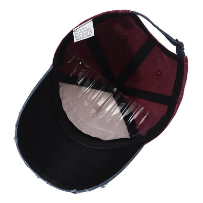 New Designer USA Flag Embroidered Baseball Cap Vintage 5 Panel Snapback