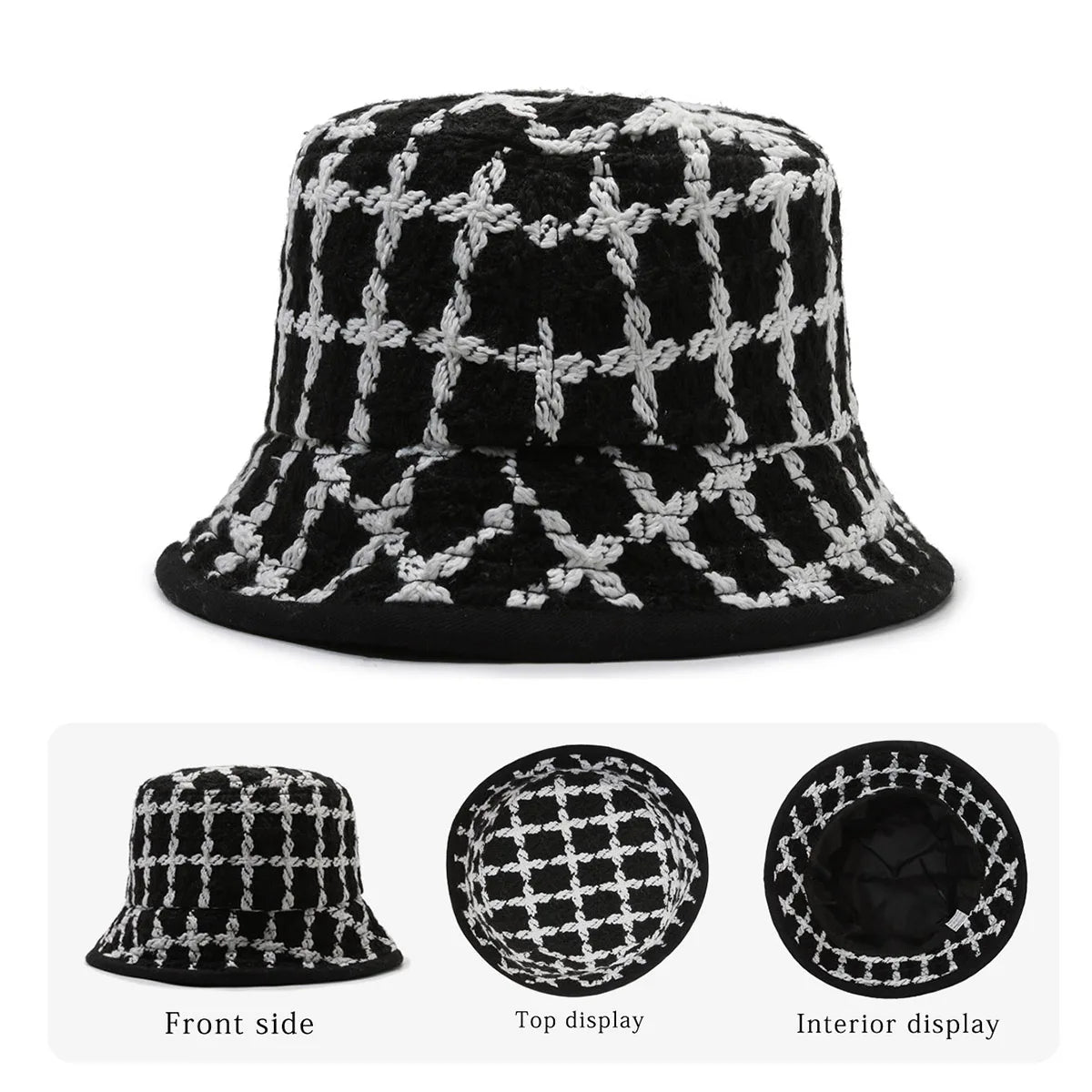 Warm And Ear-Protecting, Fashionable And Elegant, Mom's Bucket Hat
