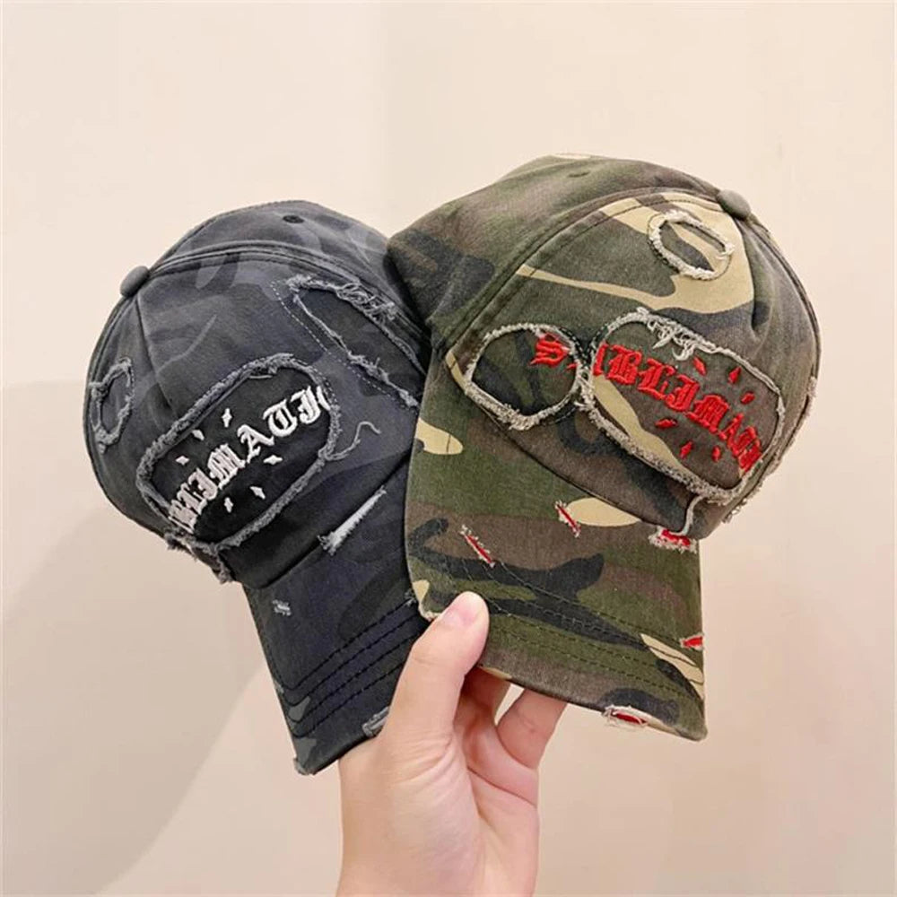 2026 New Unisex Broken Style Sanskrit Baseball Caps