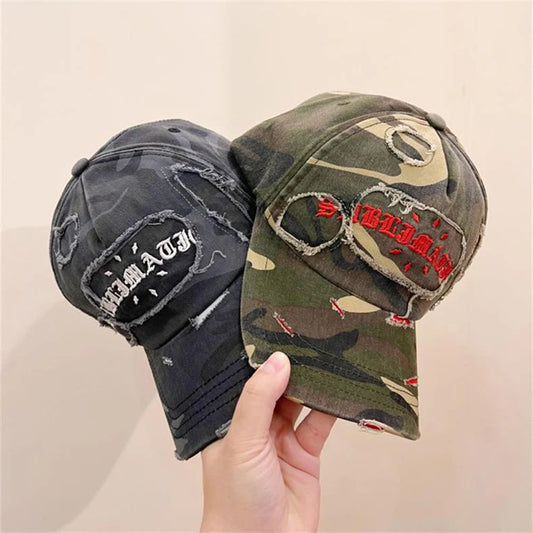 2026 New Unisex Broken Style Sanskrit Baseball Caps