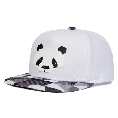 Unisex Panda Offset Printing Hip-hop Hats Fashion Spring Autumn