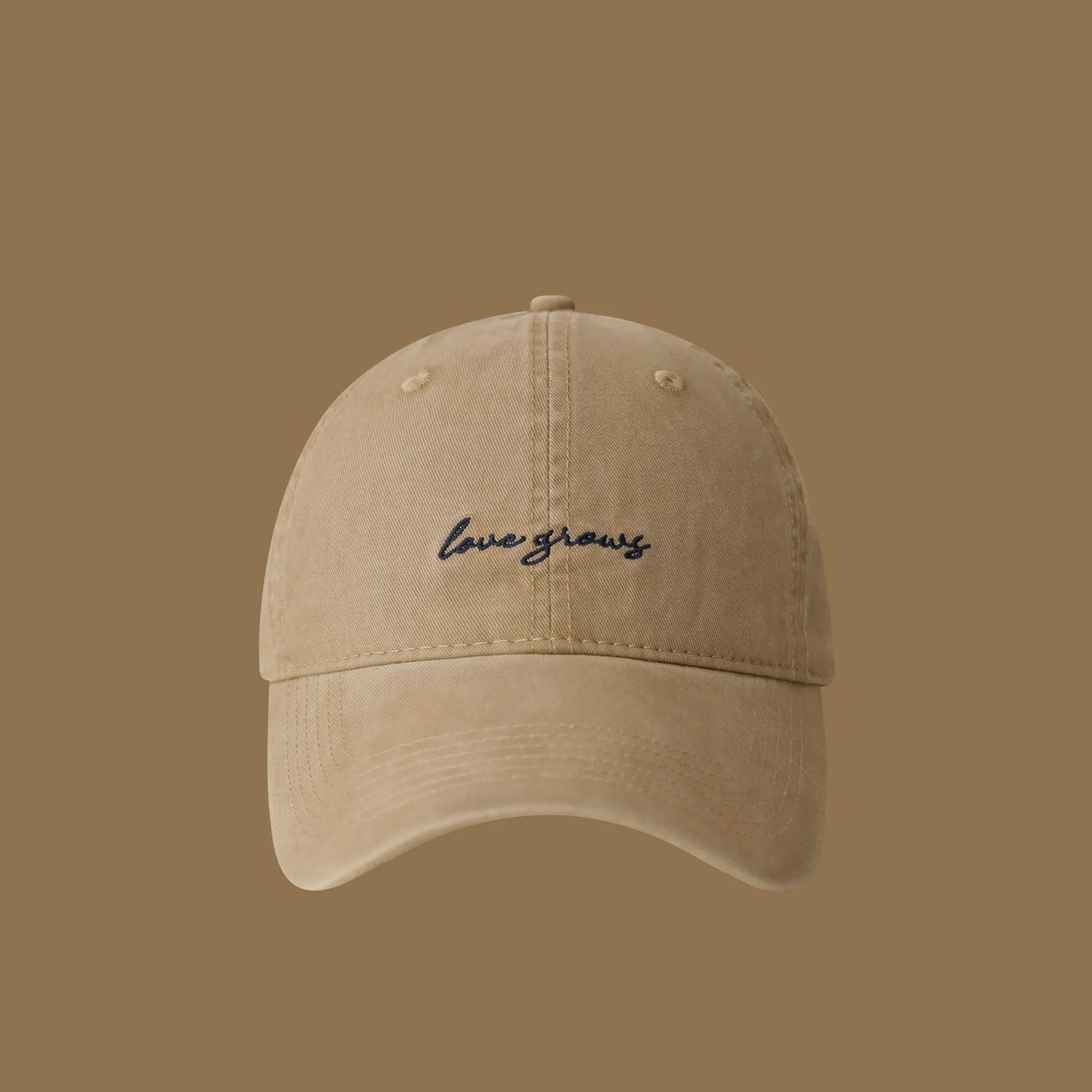Retro Letter Embroidered Baseball Cap