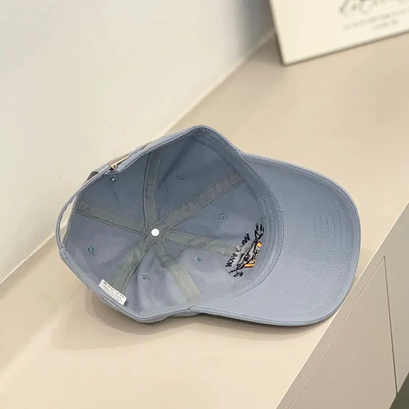 Baseball Cap Women Men Cat Fish Embroidery Snapback Hats