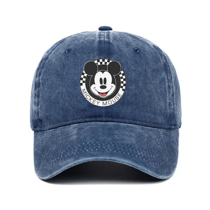 Unisex Mickey Mouse Print Kawaii Baseball Cap Wear Men Women Caps