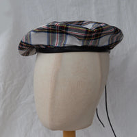 White Multi-Plaid