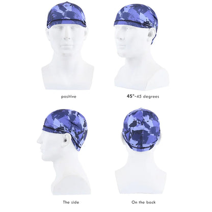 Summer Unisex Cycling Cap Dustproof Sunshade Anti-Sweat Inner Cap For Riding Running