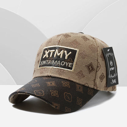 Men's Korean Version Trendy and Fashionable Embroidered Baseball Cap