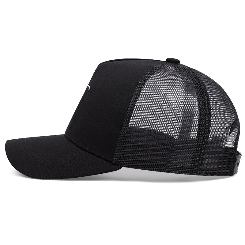 Cross Personalized Embroidery baseball cap  Hip Hop Outdoors Mesh Cap