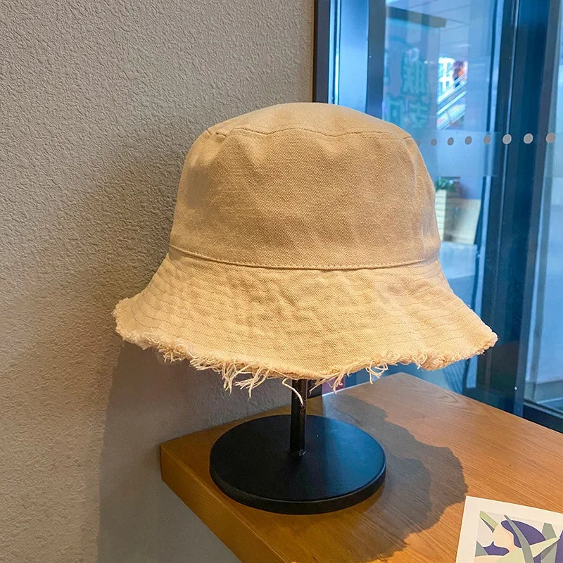 New Custom Logo Ladies Hip Hop Bucket Hats