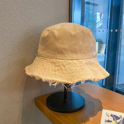New Custom Logo Ladies Hip Hop Bucket Hats