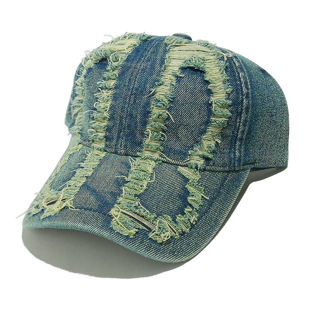 Custom Warm Classic Denim Sports Hiphop Caps Unisex